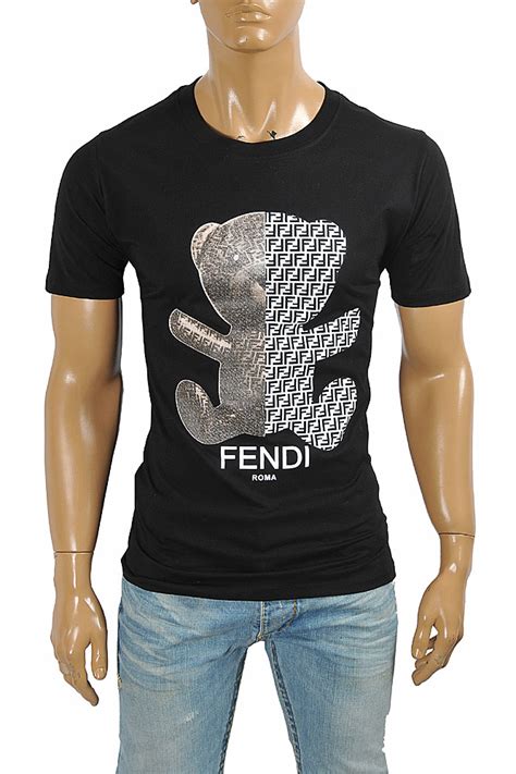 fendi t shirt bear|Fendi teddy bear shirts.